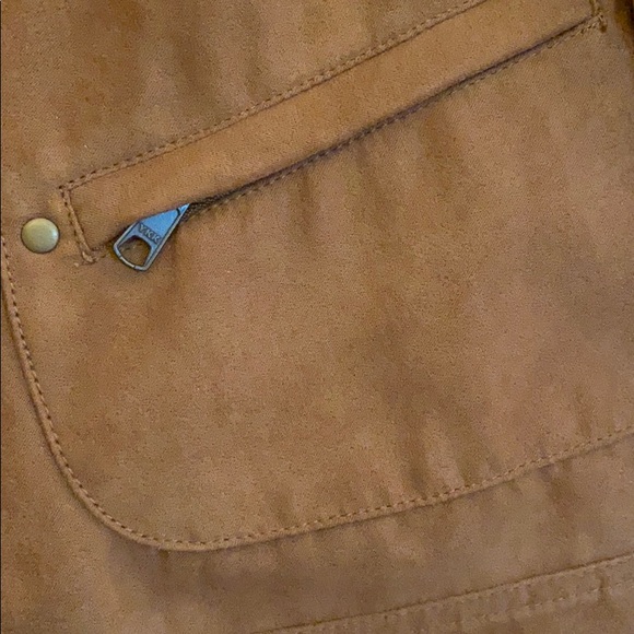 Lined suede-esque jacket - Picture 3 of 5